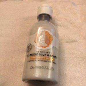 The body shop almond milk and honey shower gel